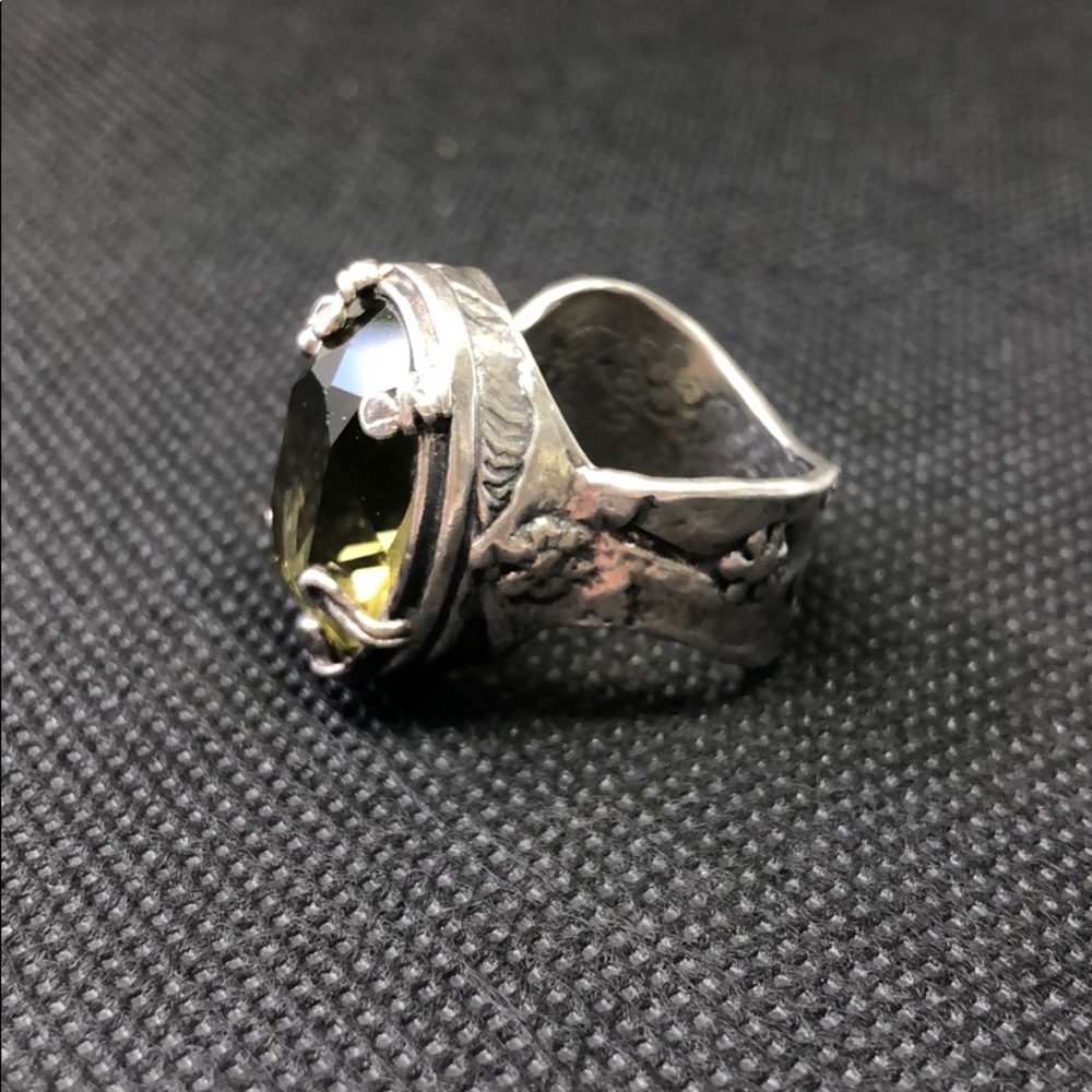 Silpada Israel Swarovski cristal ring